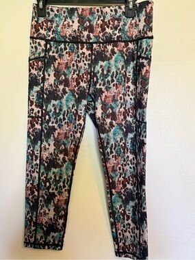 Women’s Multi-Color Printed Active Leggings